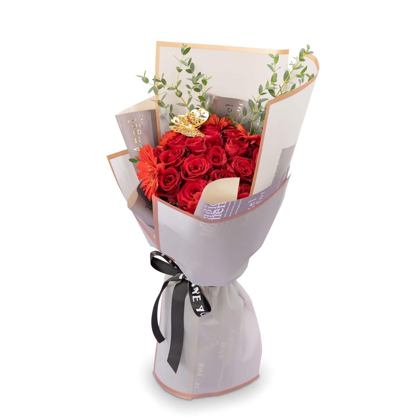 Ramo de Rosas y Gerberas "Butterfly"